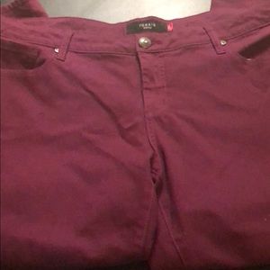 Torrid maroon jeans